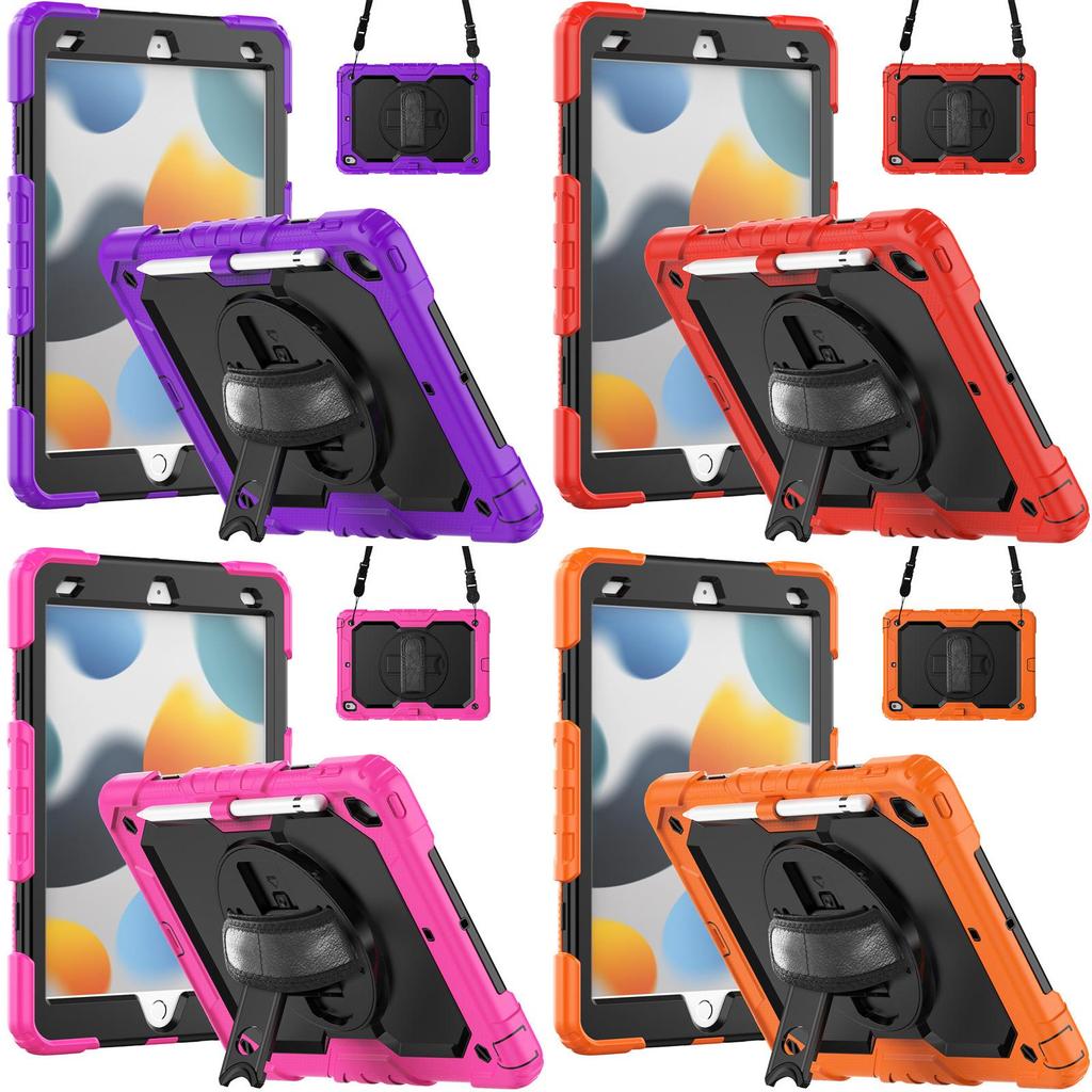 Ipad For Air 11 Case Silicone Anti Fall Rotating Bracket Protective Cover Gift