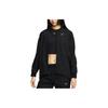 Nike Jachetă Sport Monocromă Confortabilă Impermeabilă cu Guler Ridicat Mânecă Lungă Femei Jachete Negru FV7536-010
