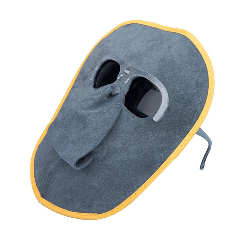 Moufu Cowhide Welding Protective Hood Standard