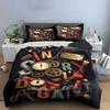 Clock, Gears, Dynamite, Letters. Bedding Sets Duvet Cover Sets Duvet Covers Pillowcases(1 * Duvet Cover 2 * Pillowcases, Without Duvet Insert)