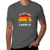 I m Sexy And I Mow It Funny Lawn Mower Pun Landscape TShirt Fashion Casual Short Sleeve Top