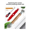 Screen Tool Screen Tool Roller Solid Wood Ergonomic Handle Double Carbon Steel