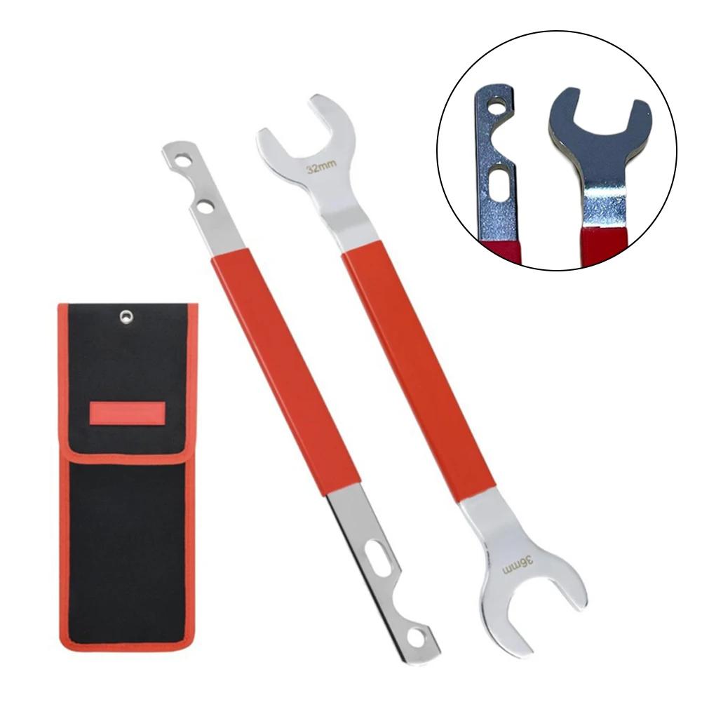 2pcs Fan Clutch Wrench Set 32mm/36mm Wrenches Fan Clutch Removal Tool Kit Professional Mechanical Removal And Installation Tools