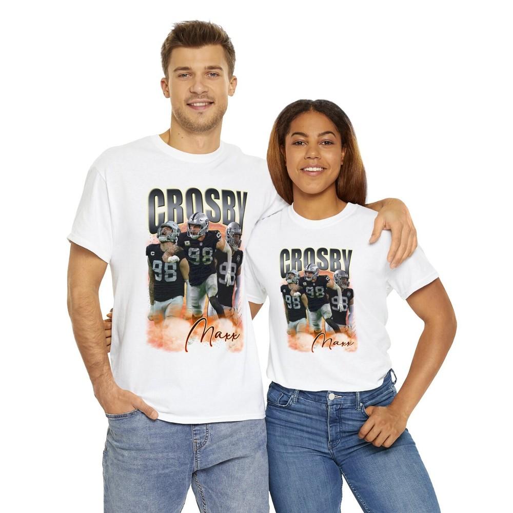 Maxx Crosby Shirt Maxx Crosby T-Shirt Maxx Crosby Tee America Football Vintage Unisex T-Shirt S