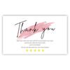 30 Pcs White Thank You Card Thank You For Your Order Card Praise Labels For Small Businesses Decor For Small Shop Gift Packet