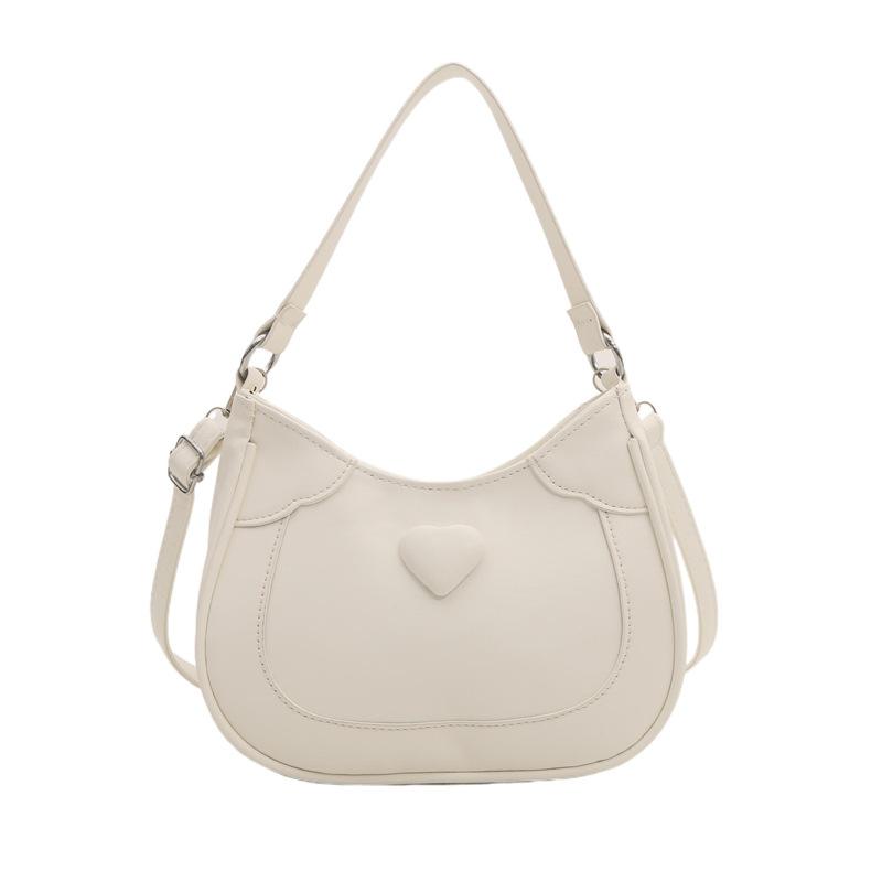 Bag Love Portable Small Square Bag Niche Pu Shoulder Bag Textured Versatile Messenger Bag