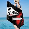 Scr-eam Horror Movie Beach Towel, Super Soft Microfiber, Gift for Her/Him, Birthday, for Pool, Beach, Travel, Home Decor Fan gifts