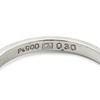 SEIKO - Solitaire diamondRing ring Pt900/diamond #15(JP Size) Array