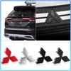 1 ks Auto Znak Odznak Kapota Přední Zadní Kufr Logo Příslušenství Pro Mitsubishi Lancer Lancer ASX Outlander 3 Pajero exzos Pajero 4