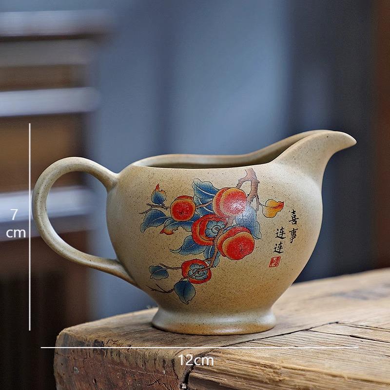 

Ceramic Fair Cup Coarse Pottery Tea Sea Filter Tea Separator Tea Ceremony Accessories Household Chinese Style Office Teaset