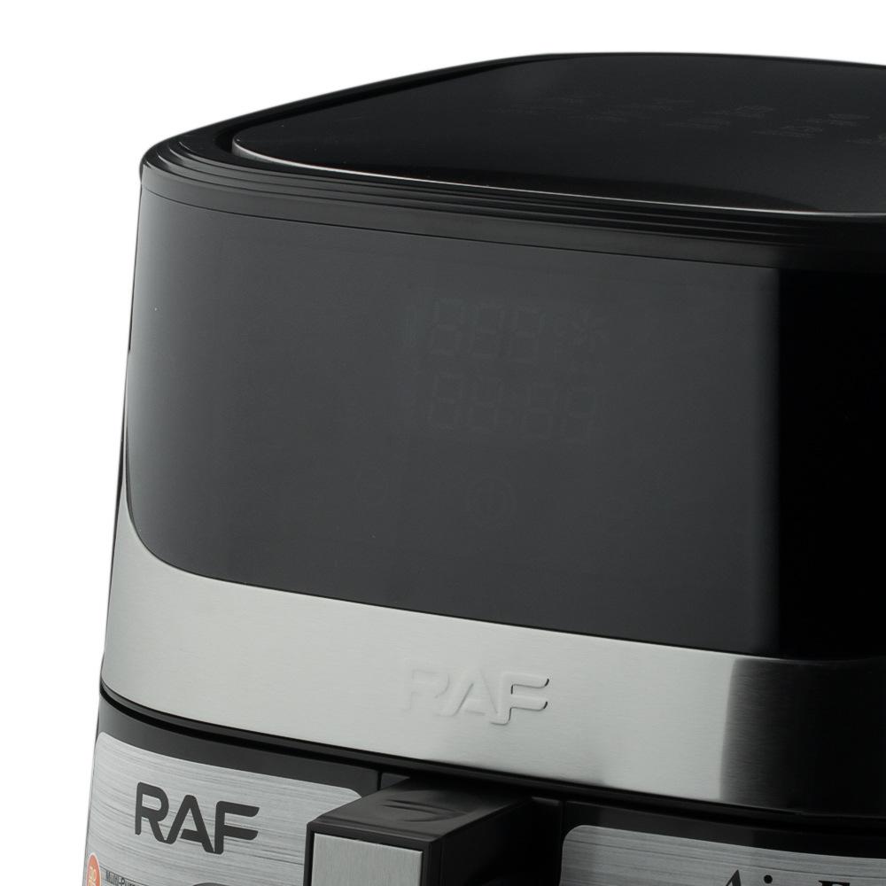 Luftfritteuse, großes Fassungsvermögen, 10 l, multifunktionale elektrische Haushaltsfritteuse, visueller Smart-Touchscreen, ölfrei