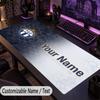 Custom Text Big Mousepad, Extended Desk Pad For Laptop Work GameFC Zürich