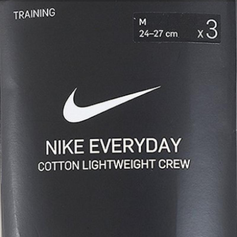 Nike Long Socks Sx7676 010 U Nk Everyday Ltwt Crew 3 Pack