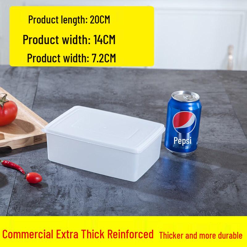 ZISIZ Commercial Thickened Plastic Food Storage Container