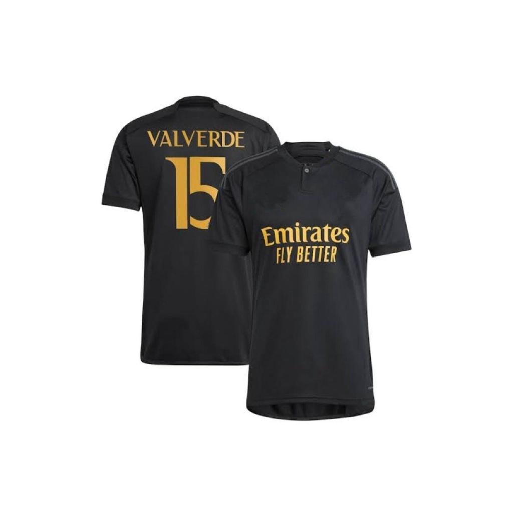 Federico Valverde 2023/24 Season Alternative Jersey (third Shirt)