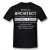 Being An Architect Is Like Riding A Bike T Shirts Streetwear Short Sleeve Birthday Gifts Summer Style T-shirt Clothing