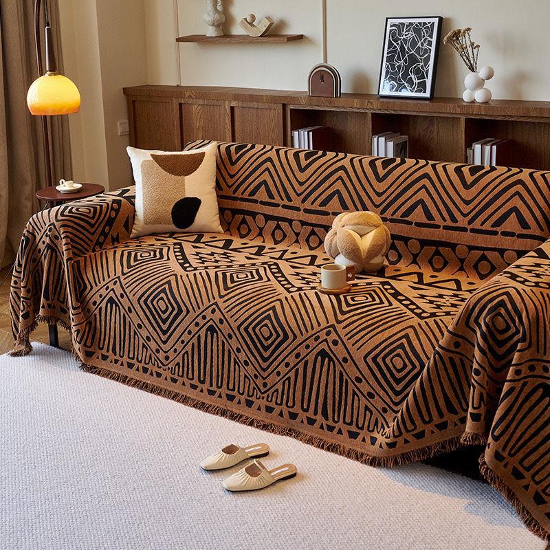 

1pcs Thicken Chenille Sofa Cover Four Season Universal Modern Couch Mat Non Slip Blanket Office Nap Shawl Cushion Home Decor 1seat 180x130cm-1pcs