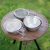 with Scale Snow Roller Bowl Stainless Steel Folding Bowl Easy To Clean Picnic Bowl  Kitchen