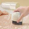 2 In 1 Soap Holder And Scrubber Travel Essential Waterproof Bathroom Organiser With Detachable Brush For Space Saving
