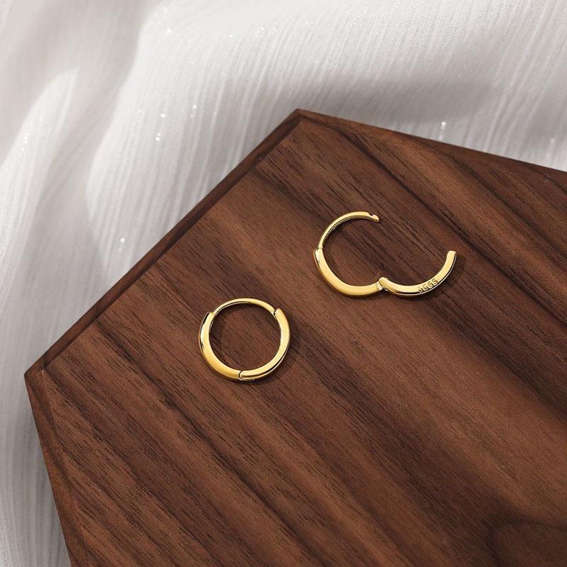 

Earrings, Women s Simple Earrings, Ins Style Plain Circle Smooth Round Earrings, Niche Earring Accessories
