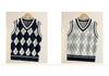 British Style Autumn/Winter Knit Vest for Primary and Secondary School Students
