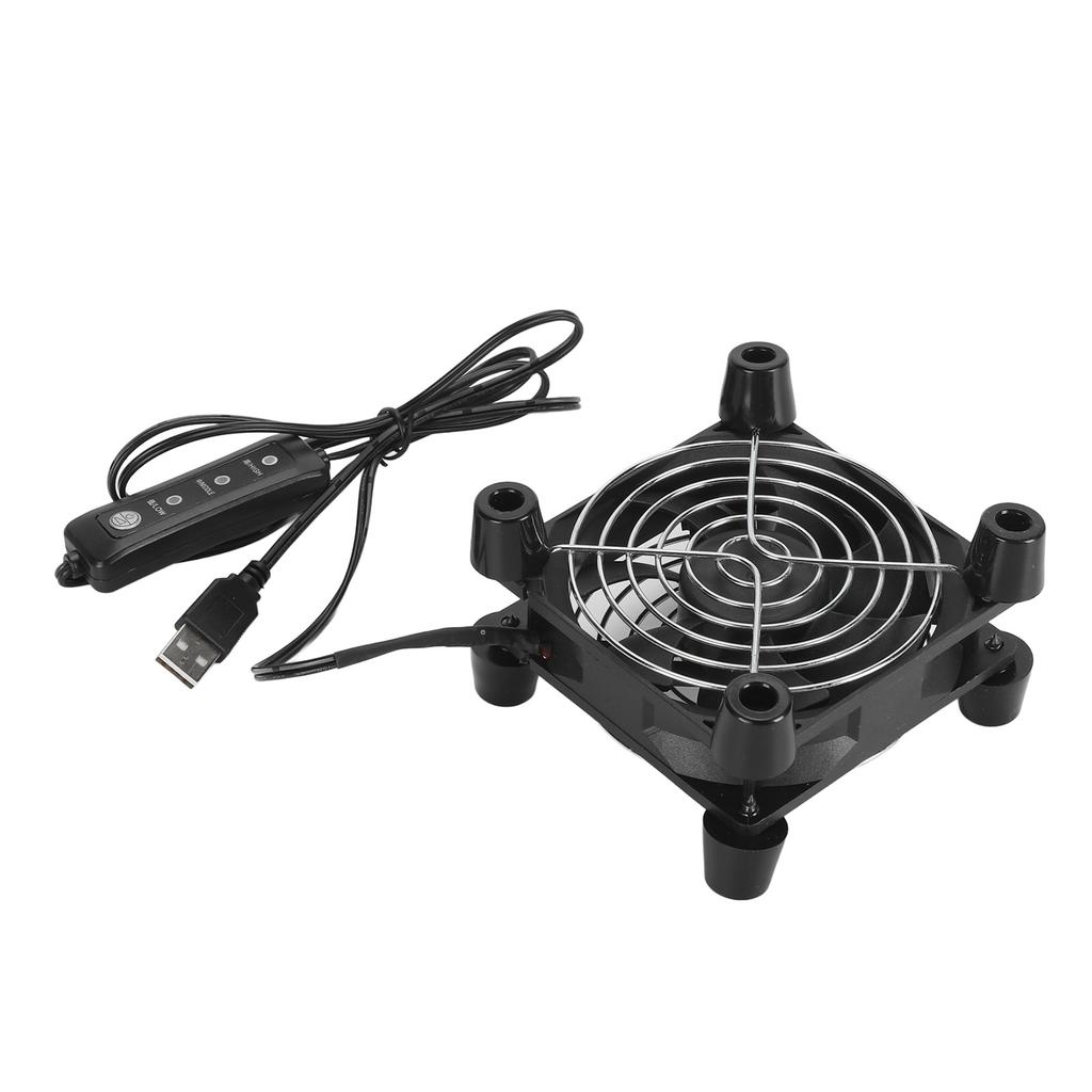 90mm PC Case Fan Professional 5V 2800RPM Efficient Low Noise 3 Levels Adjustment USB Case Fan for Computer Game Console