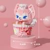 Luminous Linabell Building Blocks Cute Micro Particle Building Blocks Educational Toys For Birthday Gifts