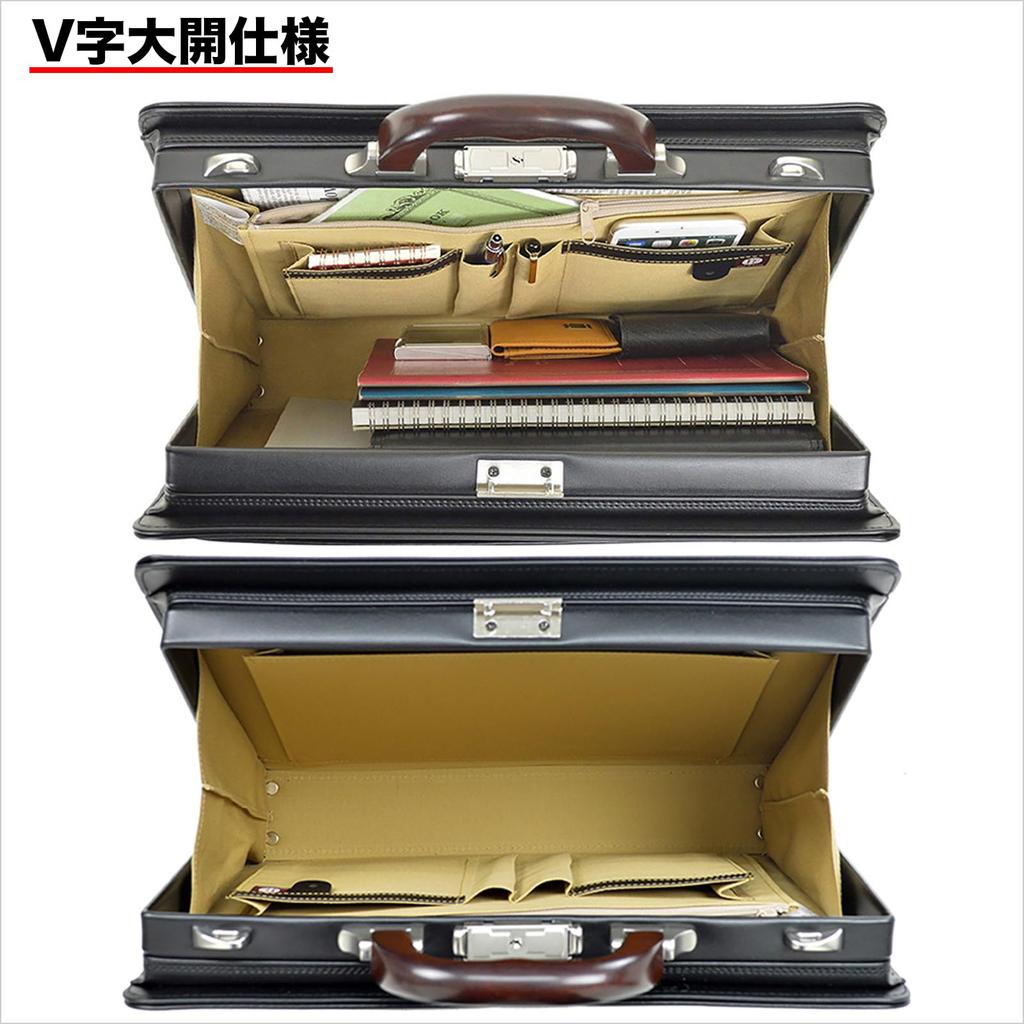 Dulles bag for high quality natural wood compatible with A4 made in produced in Toyooka made by set of 2 cable bands tm0478 men, handle, files, 1170g,
