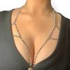New Fashionable Simple Bikini Breast Chain, European And American Personality Full Diamond Sexy Body Chain Body Chain