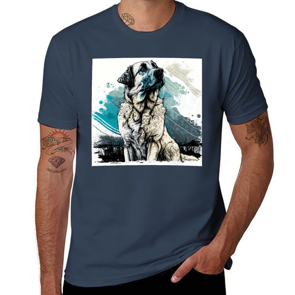 Anatolian Shepherd Tshirt Gym Exercise Short Sleeve Tshirt