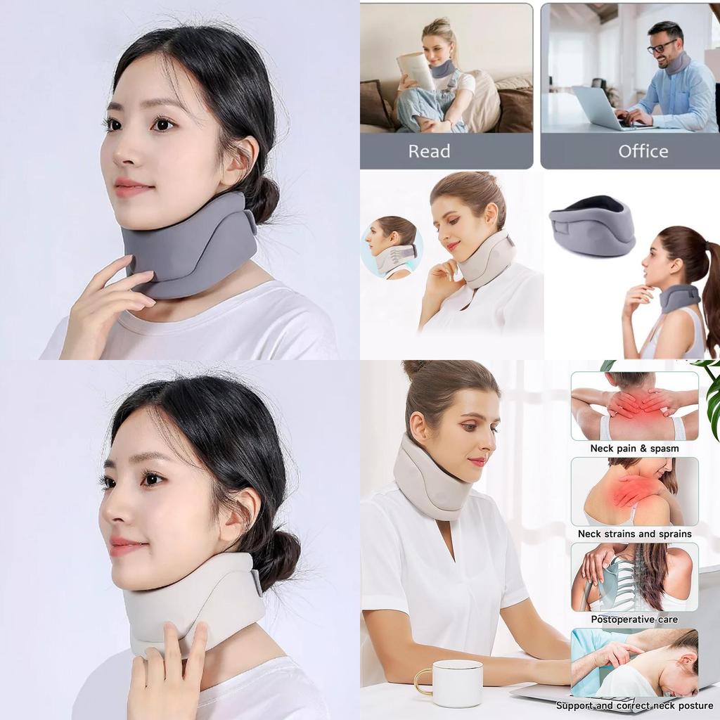 Comfortable And Breathable Neck Support Pillow For Correcting Forward Head Posture
