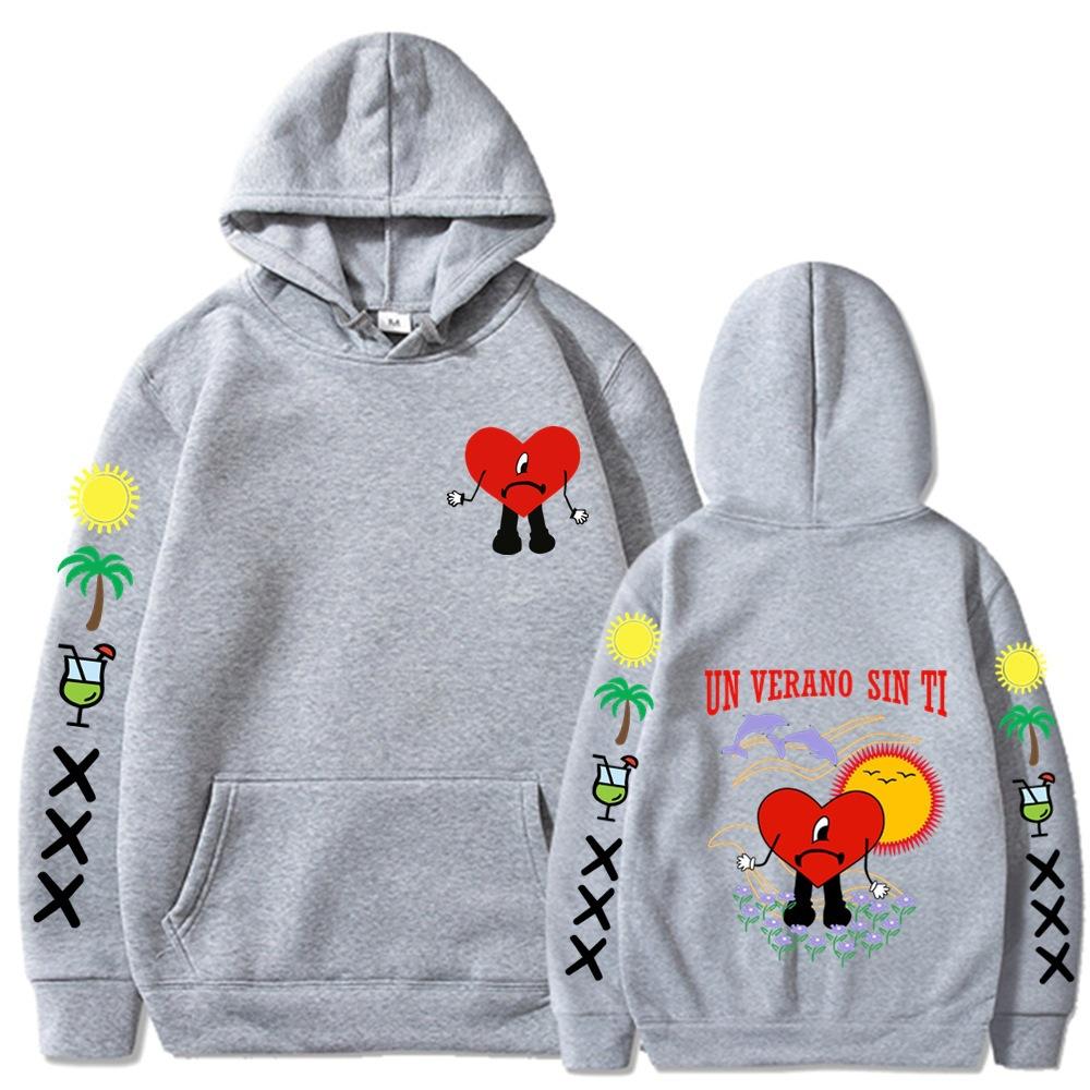 Un Verano Sin Ti Bad Bunny Nouveau Album Sweat à Capuche Pull à Capuche Pour Hommes Et Femmes