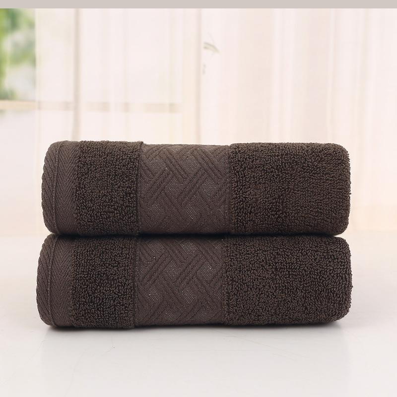 Wholesale cotton towels are soft and absorb water without shedding hair. Household bathing, pure cotton adult face towels.
