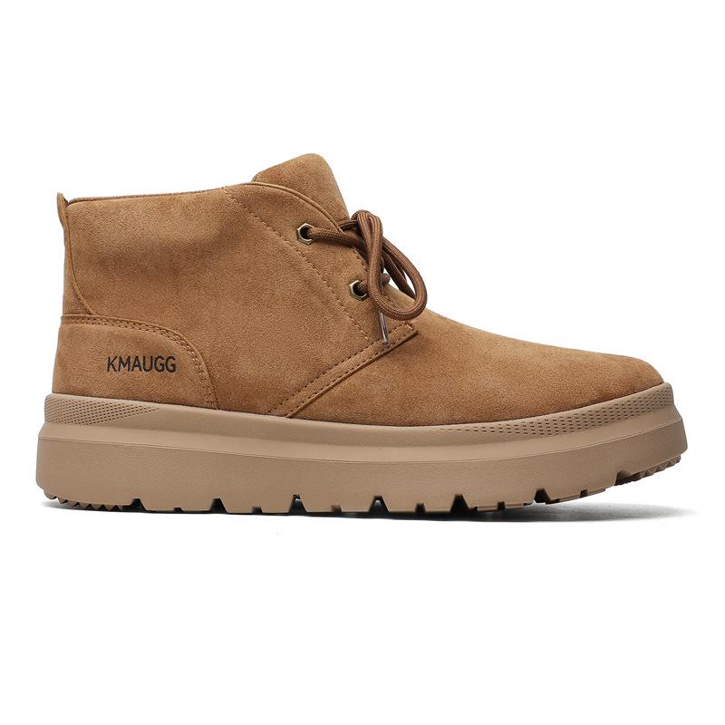 Men's Winter Casual Snow Boots with Velvet Lining