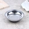 Stainless Steel Magnetic Tray Circular Magnetic Parts Bowl Screws Sockets Storage Tray For Auto Suction Pad Tools