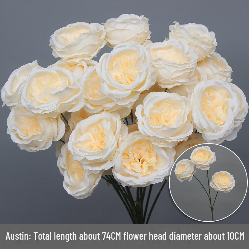 Champagne Silk Flower Wedding Decor - Artificial Ceiling & Aisle Floristry Elements