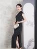 Mom's Slim Fit Cheongsam - Retro Chinese Style Elegant Dress for Women