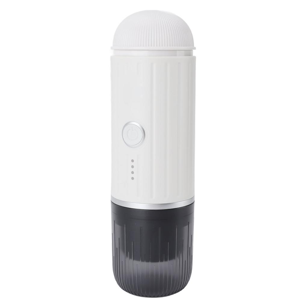 Portable Coffee Maker 19 Bar Pressure High Oil Extraction Mini Coffee Machine for Home Travel Office White