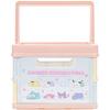 Skater storage box folding toy stackable case basket handle Sanrio Funyumaru design BWOT13-A