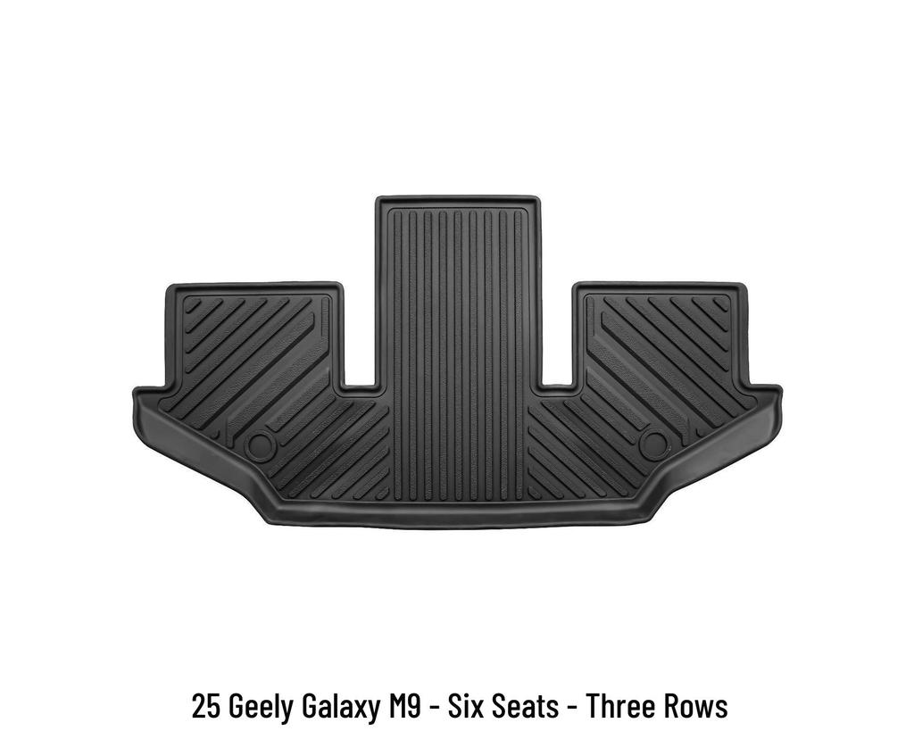 3D High-Edged TPE Floor Mats for Geely Galaxy M9 - Custom Fit, Durable, and Upgraded