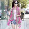 New Sun Protection Shawl Women'S Summer Chiffon Variable Scarf European And American Cashew Flower Beach Scarf