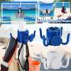 Universal Hook Lightweight Accessory Multi Hooks Umbrellas Hanger Towel Rack Bag Holder Sunshade Umbrellas Beach Garden 2/1pcs