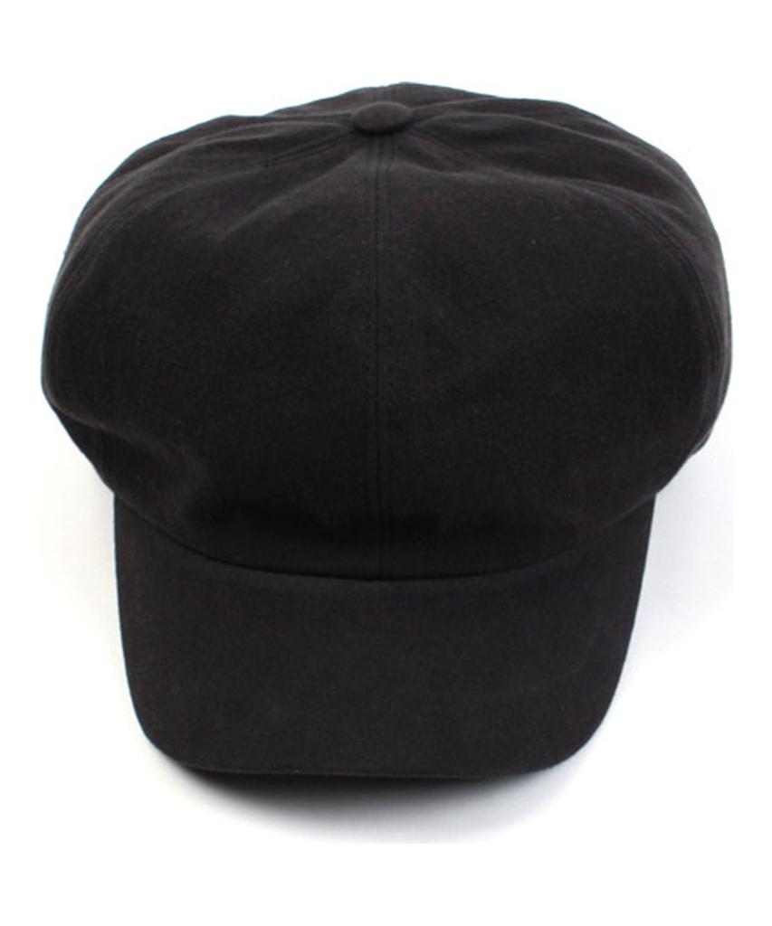 Yunibeosyeolkemiseuteuli Black Low Washing Newsboy Cap