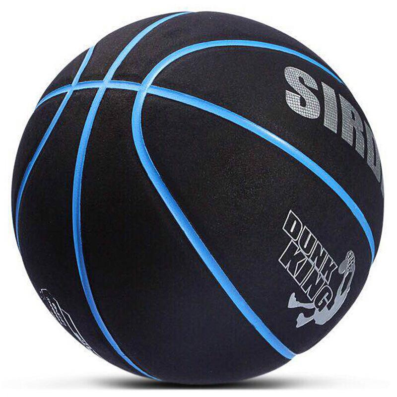 Basketball størrelse 7: PU Mikrofiber Nubuck, Innendørs, Fukttransporterende, Slitesterk, Perfekt for Ungdomskonkurranse og Trening