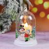 LED Candle Holder Santa Snowman Hanging Pendant Light New Year Christmas Gift Christmas Ornaments Lantern Luminous