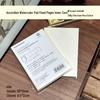 Zun Jue Watercolor Planner Inserts – Pure Cotton, 300g, Medium-Coarse Texture, Passport Size, Fixed Loose-Leaf.