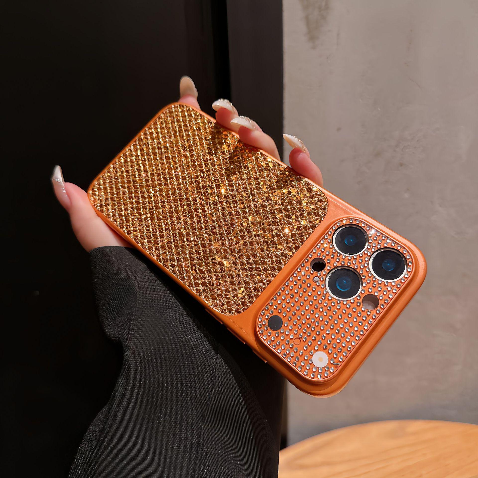 

Full Diamond Drop-Proof Case for iPhone 17 Pro Max - Luxury, Large Window, Full Coverage Compatible with iPhone 16 iphone16