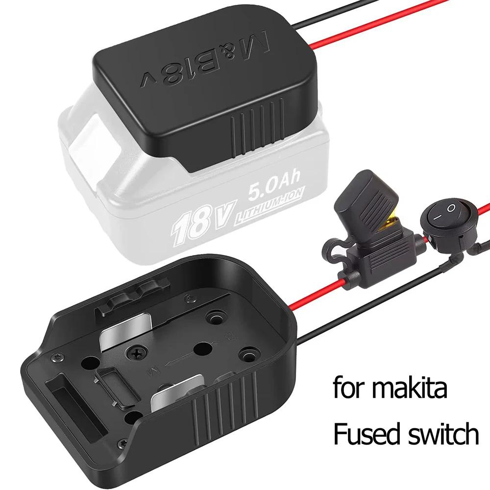 Battery Adapter Converter for Makita Dewalt Milwaukee 14.4V 18V 20V Li-Ion Battery DIY Power Tool Battery Converter