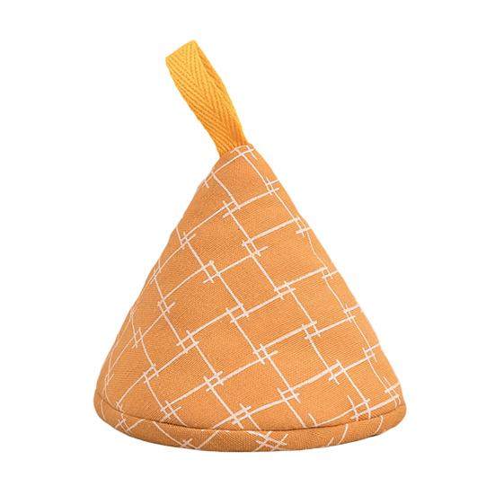 1Pc Triangle Pot Hat Non-Slip Stove Handle Mitt for Cast Iron Skillet Hanging Iron Pot Casserole Handle Protector Household Cooking Supplies
