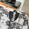 Student School Bag Nylon Backpack Men's Large Capacity Graffiti Backpack